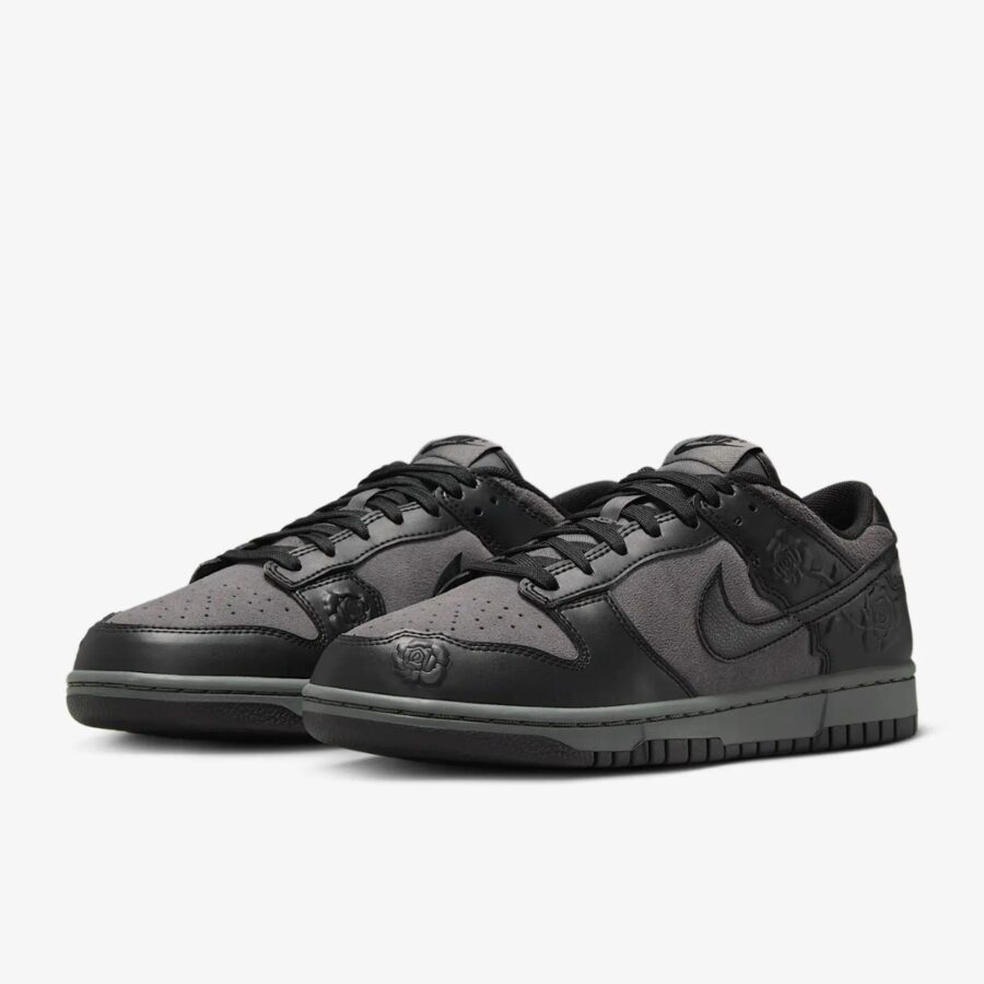 giày nike dunk low 'black roses' hf1986-001