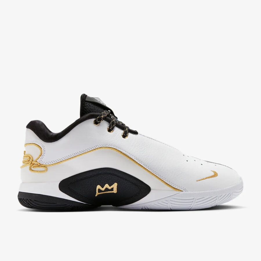 giày nike lebron 22 'white metallic gold black' hv8453-100