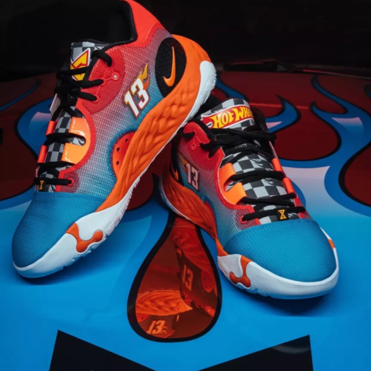 giày nike pg 6 ep 6 'hot wheels' dh8445-400 (3) giày nike pg 6 ep 6 'hot wheels' dh8445-400