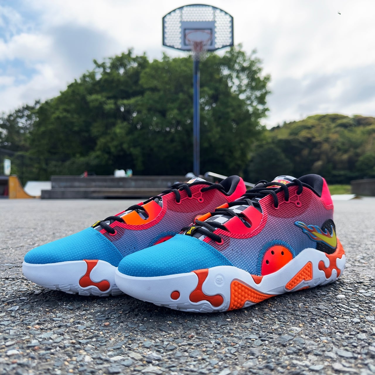 giày nike pg 6 ep 6 'hot wheels' dh8445-400 (4) giày nike pg 6 ep 6 'hot wheels' dh8445-400