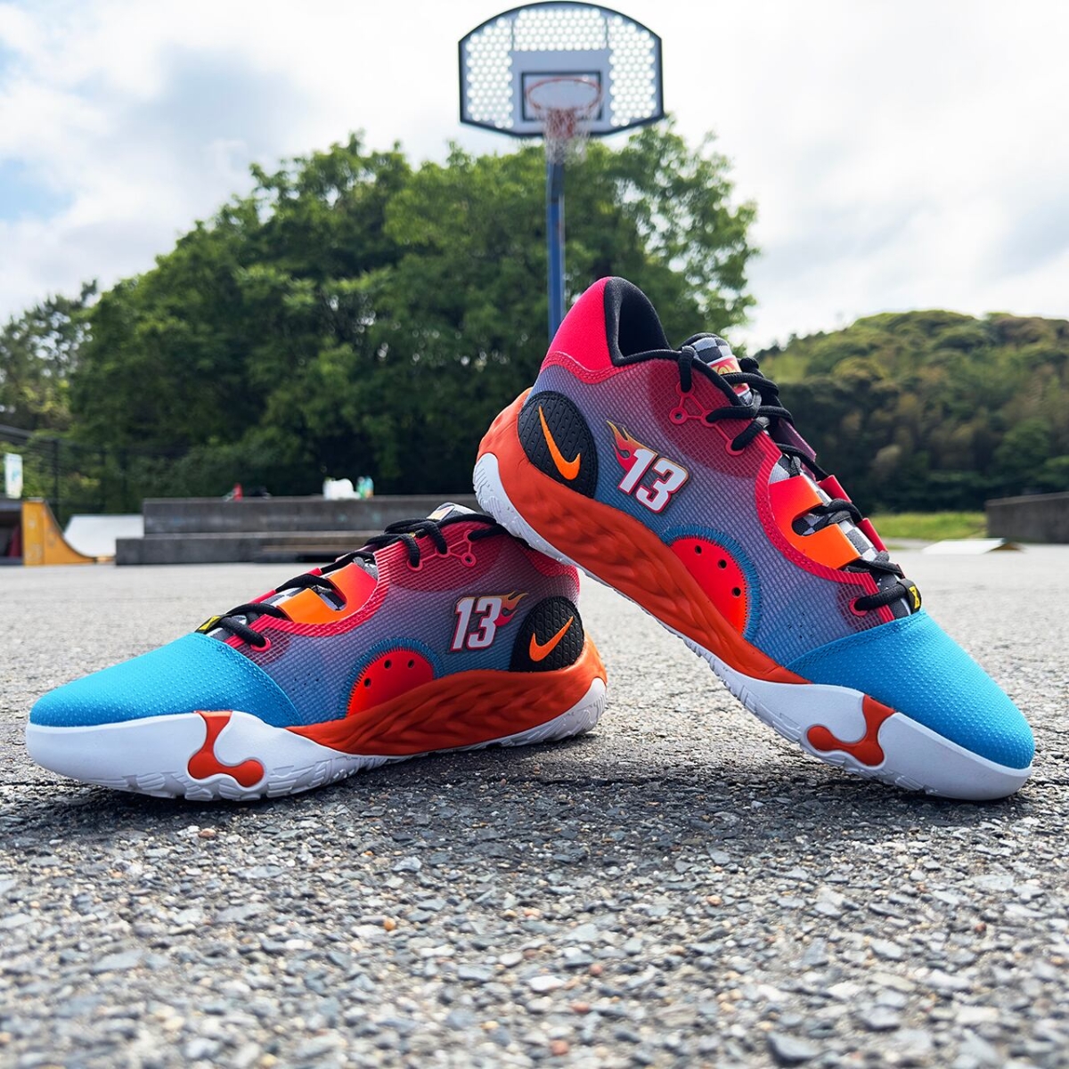 giày nike pg 6 ep 6 'hot wheels' dh8445-400 (6) giày nike pg 6 ep 6 'hot wheels' dh8445-400