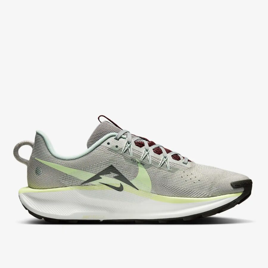 giày nike reactx pegasus trail 5 'light silver barely volt' dv3864-004
