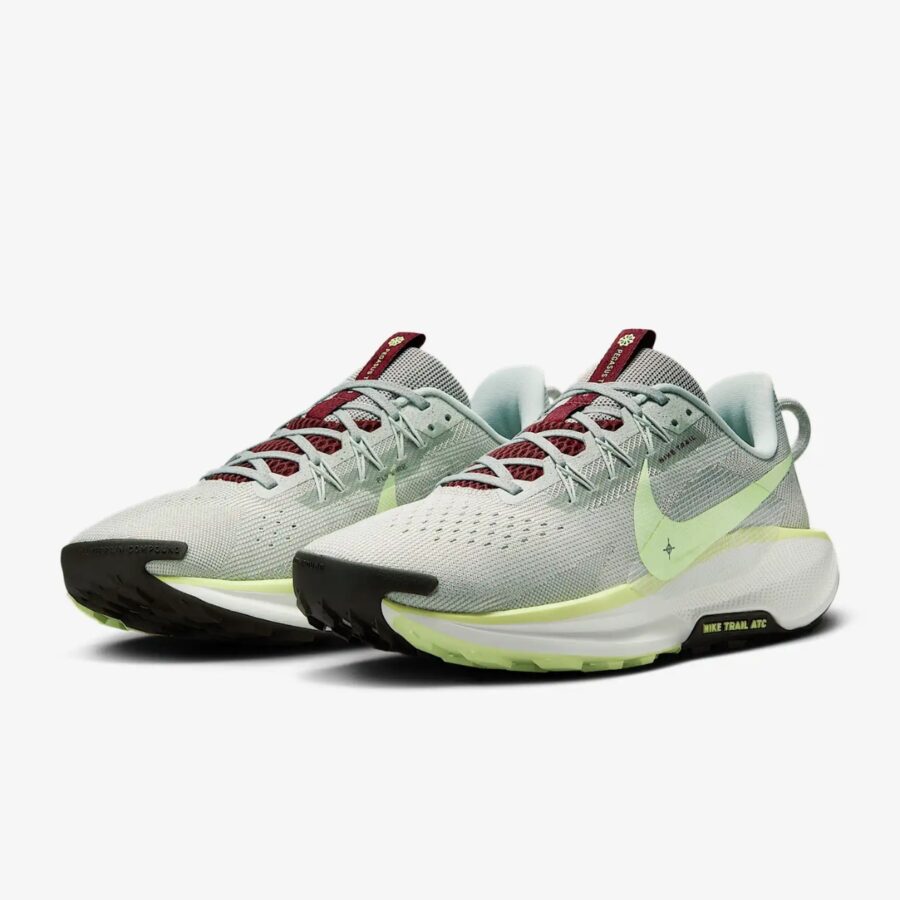 giày nike reactx pegasus trail 5 'light silver barely volt' dv3864-004