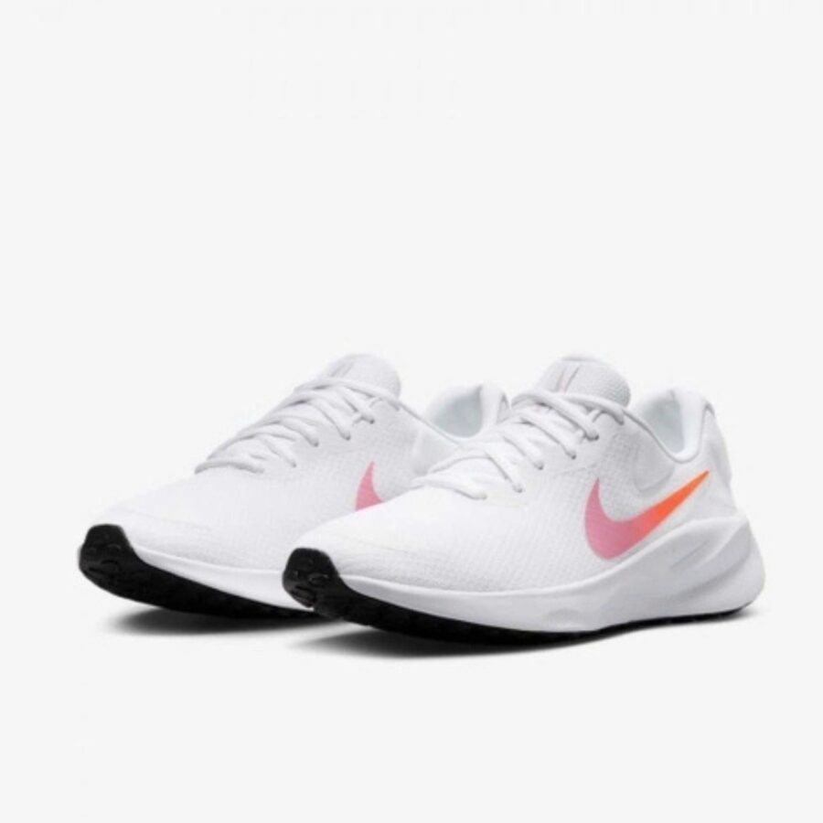 giày nike revolution 7 'white beyond pink hyper crimson' fb2208-104