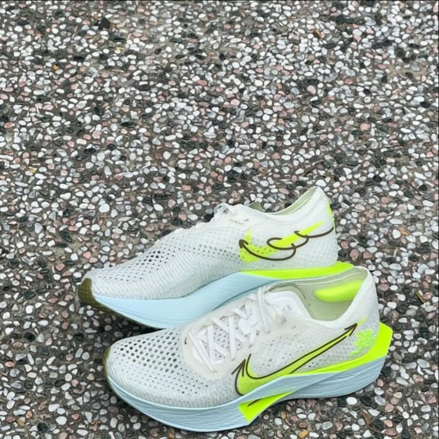 giày nike zoomx vaporfly next% 3 'sail glacier blue volt' hq3464-143