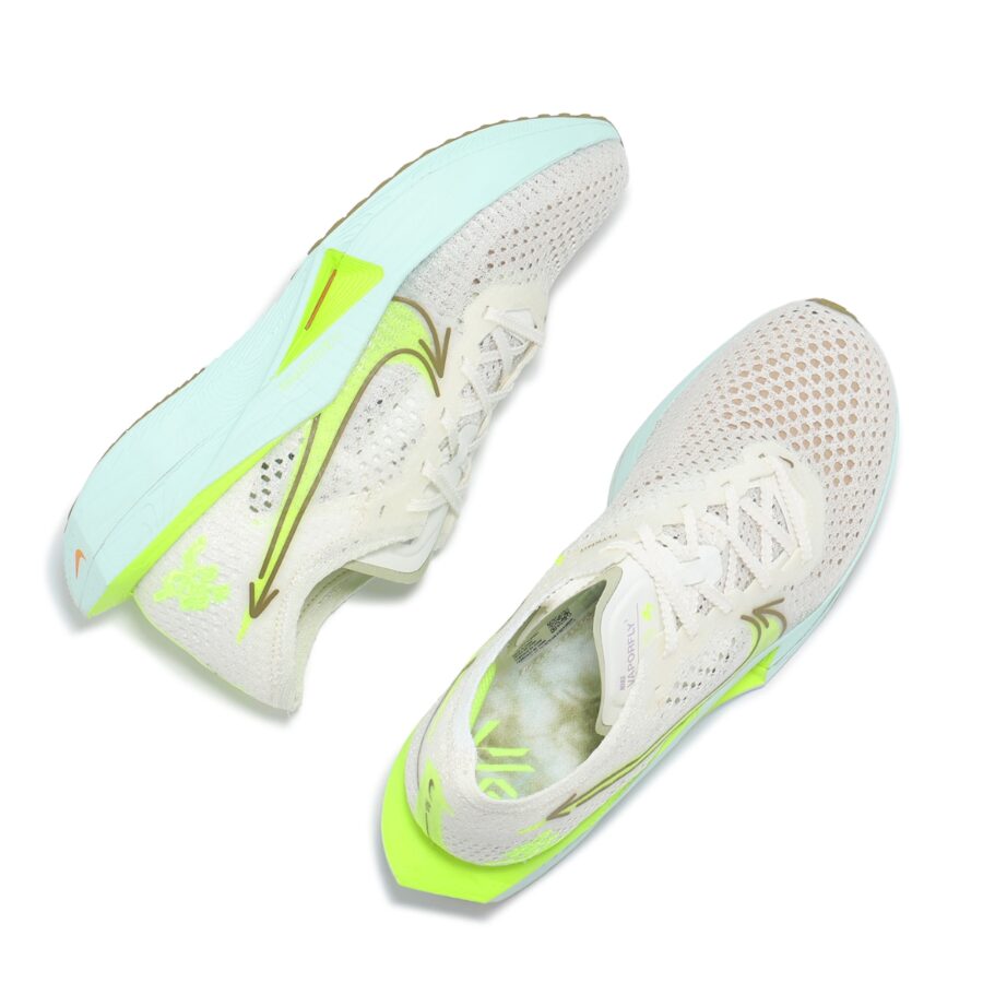 giày nike zoomx vaporfly next% 3 'sail glacier blue volt' hq3464-143