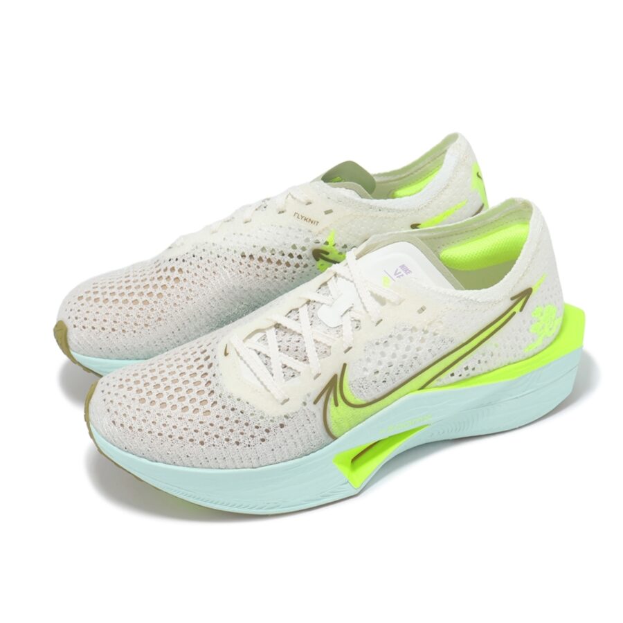 giày nike zoomx vaporfly next% 3 'sail glacier blue volt' hq3464-143