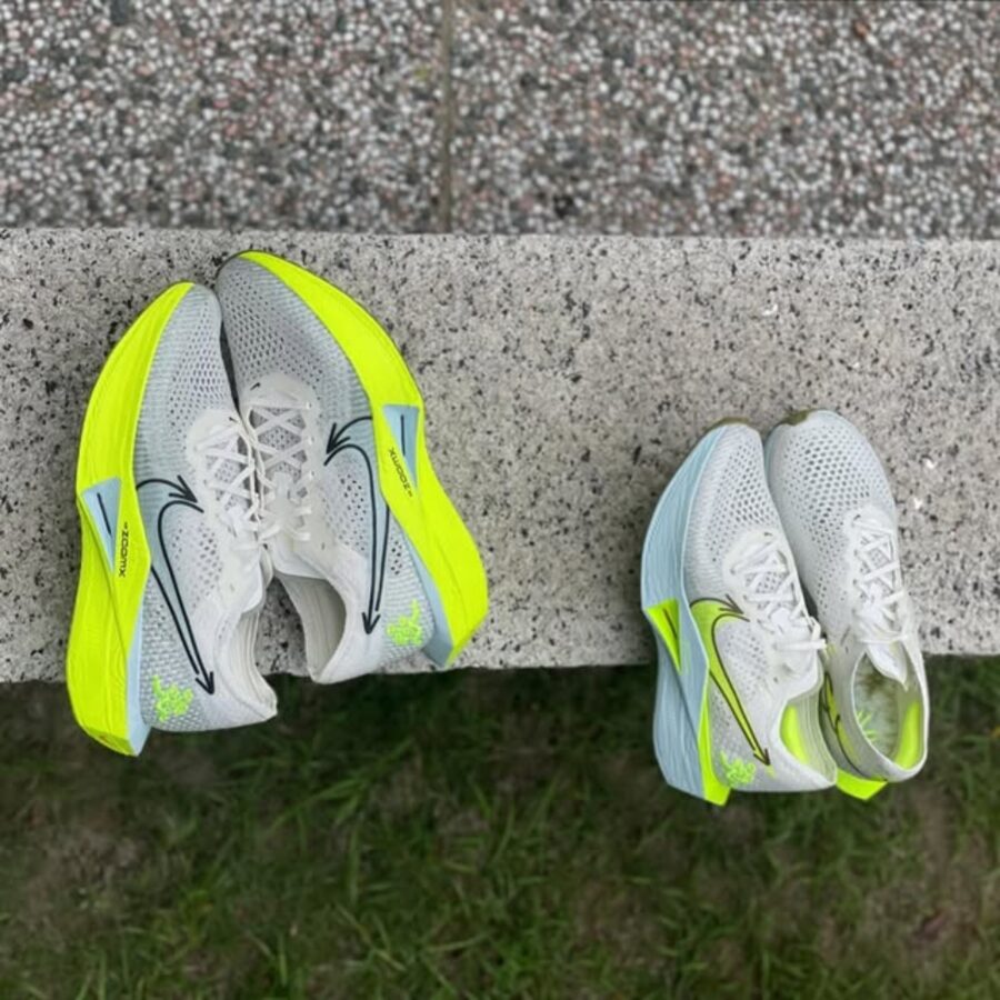 giày nike zoomx vaporfly next% 3 'sail glacier blue volt' hq3464-143