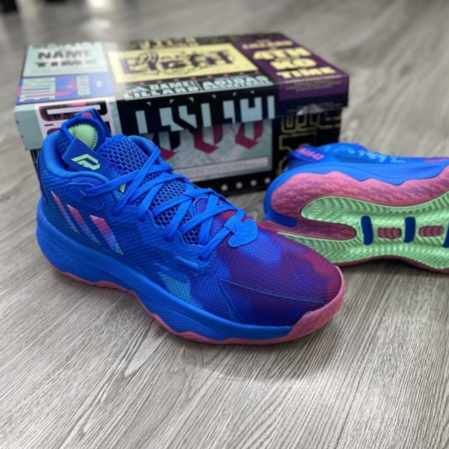 giày adidas dame 8 'battle of the bubble' gy2770