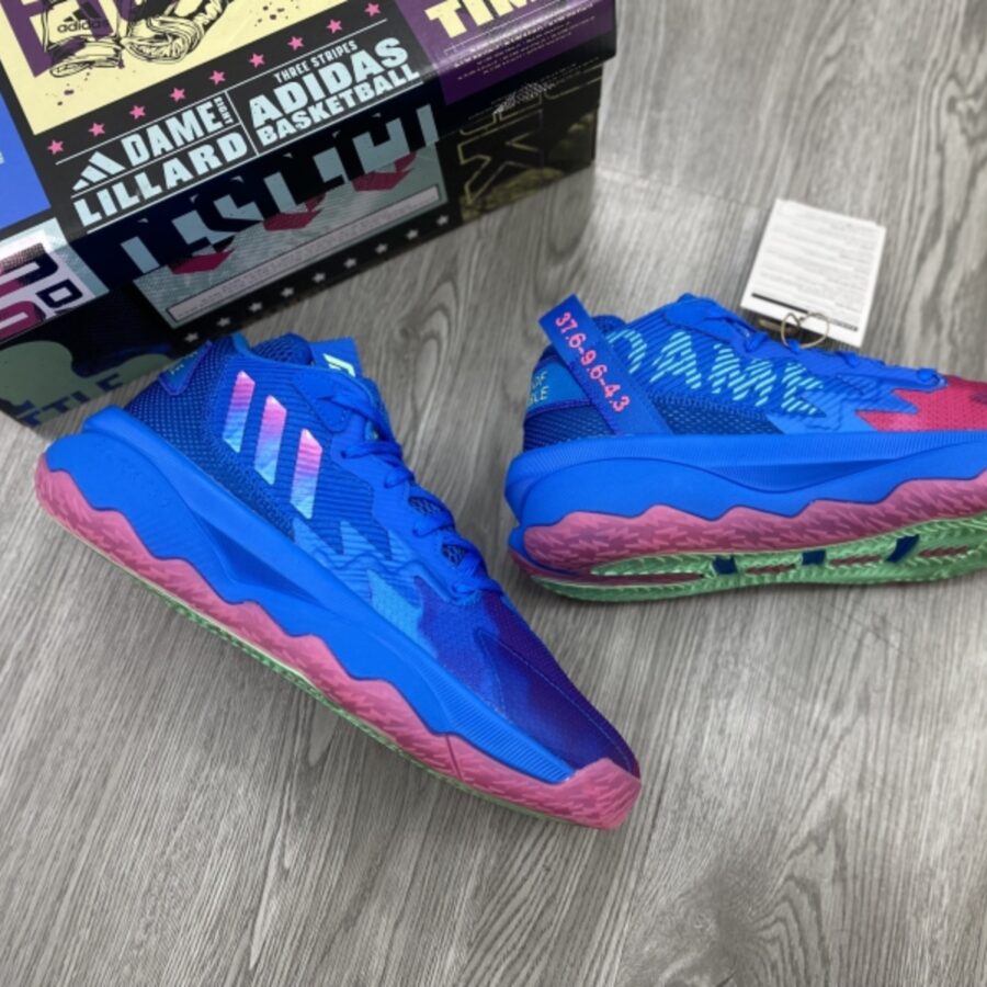 giày adidas dame 8 'battle of the bubble' gy2770