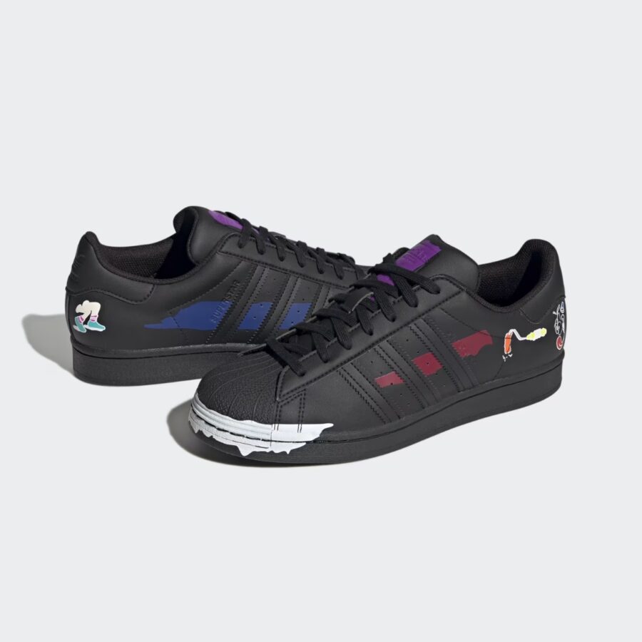 giày adidas superstar 'comic art' gw5783