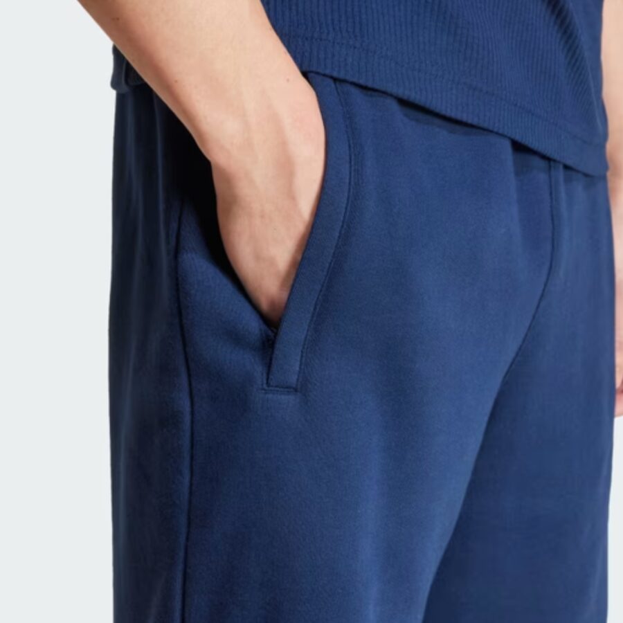 quần adidas short essentials ba lá nam 'night indigo' iy8521