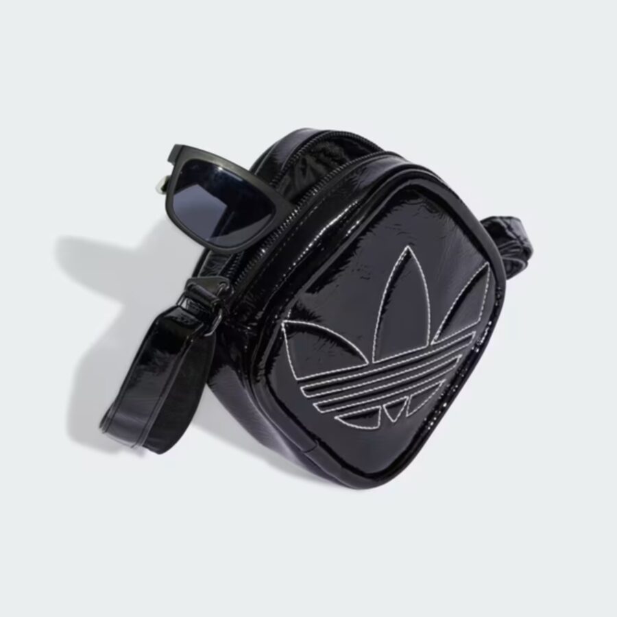 túi adidas đeo vai adicolor premium classic diamond unisex black jd5565