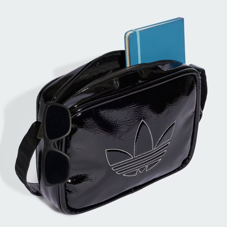 túi adidas đeo vai airliner premium adicolor black jd5558