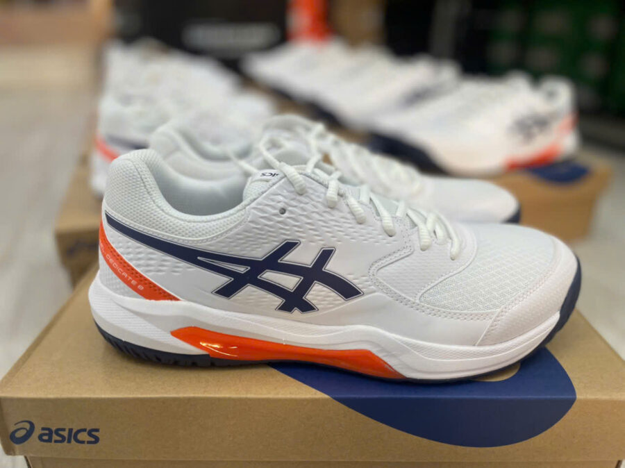 giày tennis/pickleball asics gel-dedicate 8 'indigo fog' 1041a408-110