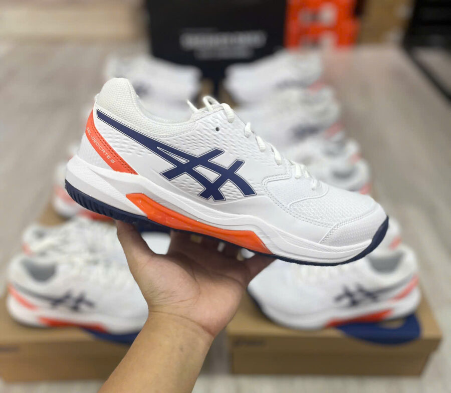 giày tennis/pickleball asics gel-dedicate 8 'indigo fog' 1041a408-110