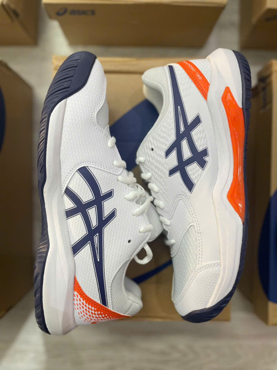 giày tennis/pickleball asics gel-dedicate 8 'indigo fog' 1041a408-110