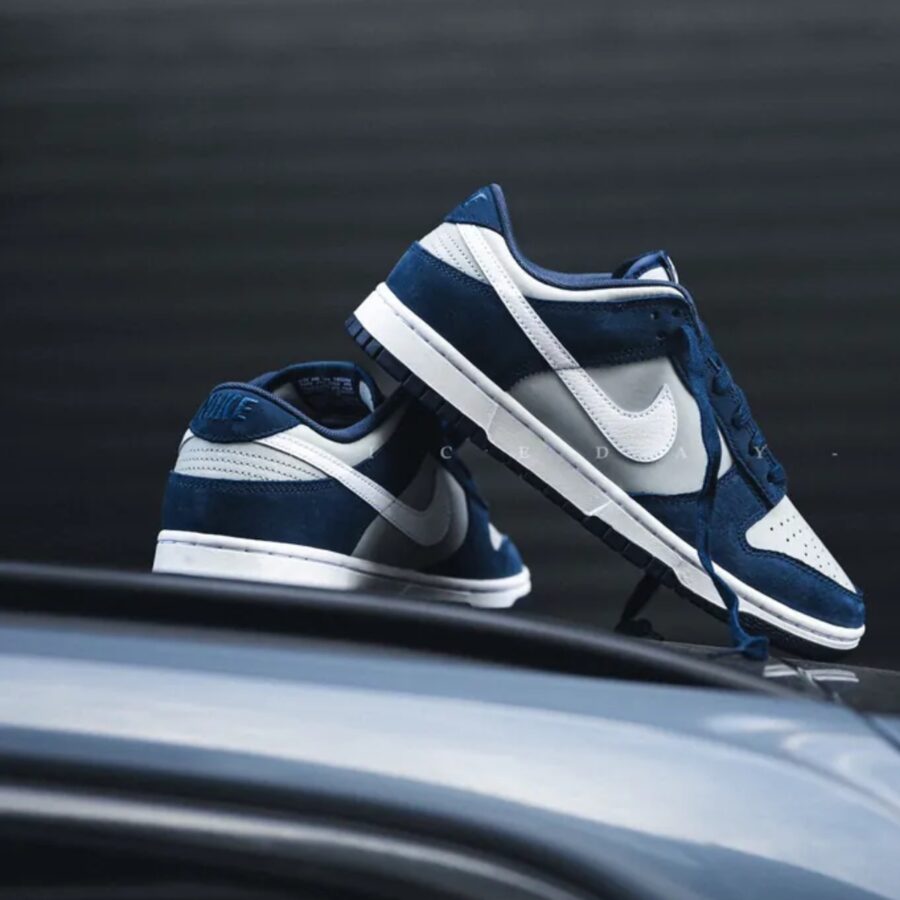 giày nike dunk low 'obsidian smoke grey' ib3079-400