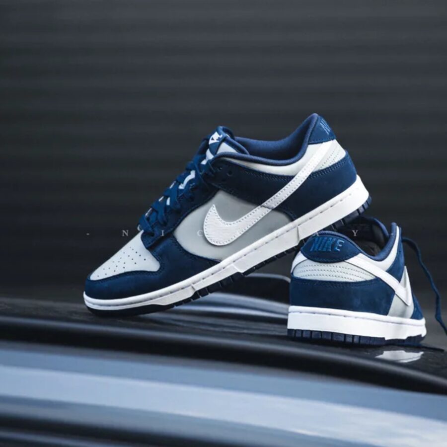 giày nike dunk low 'obsidian smoke grey' ib3079-400