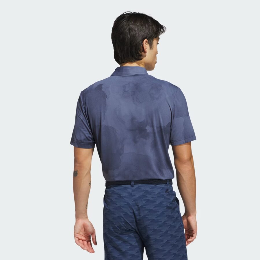 áo adidas polo tour họa tiết cool feeling ultimate365 'collegiate navy' im7895