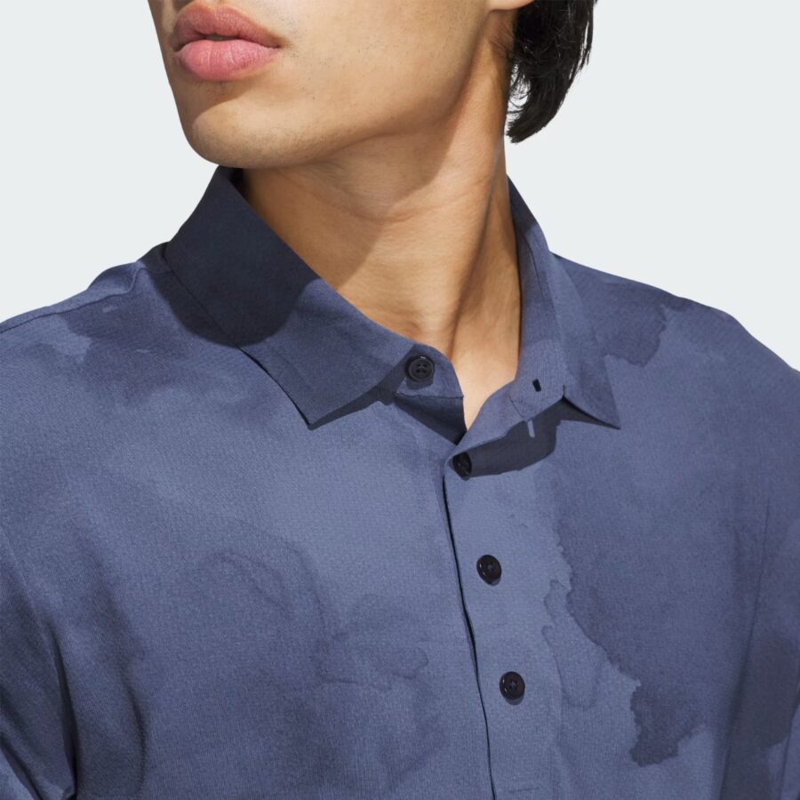 áo adidas polo tour họa tiết cool feeling ultimate365 'collegiate navy' im7895