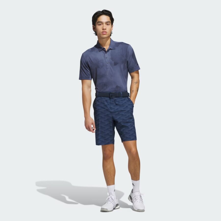 áo adidas polo tour họa tiết cool feeling ultimate365 'collegiate navy' im7895