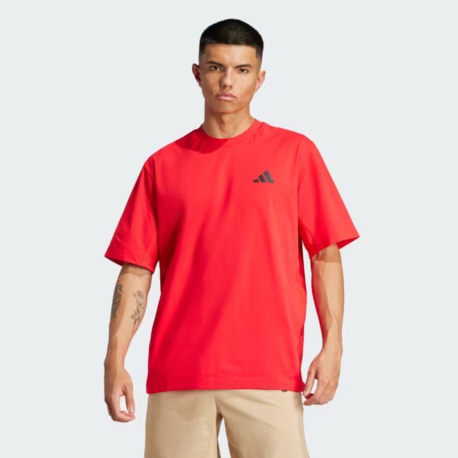 áo adidas t-shirt tập luyện graphic 'pure ruby' jc5257