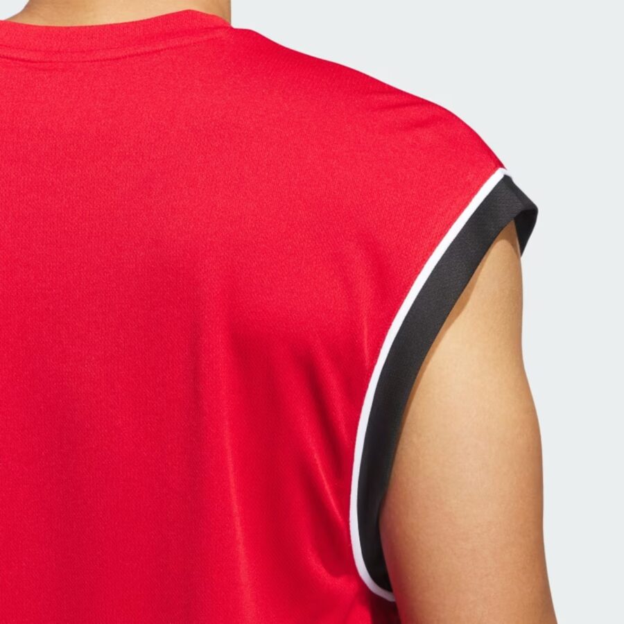 áo adidas tank bóng rổ basketball all-world nam 'red' jn4720