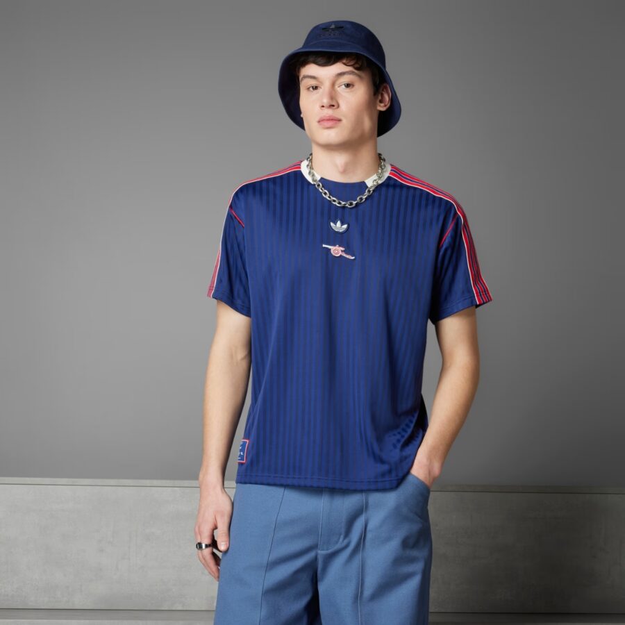áo adidas jersey bóng đá arsenal terrace icons unisex jf0546