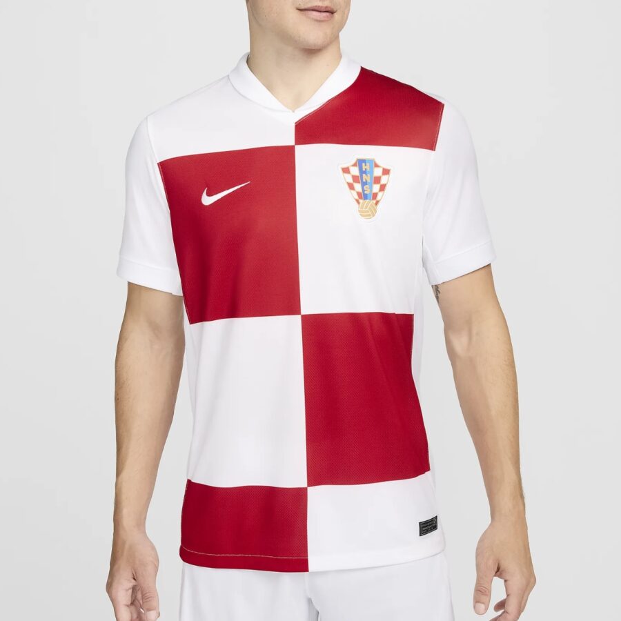 áo nike croatia 2024 home jersey 'red white' fv1737-100