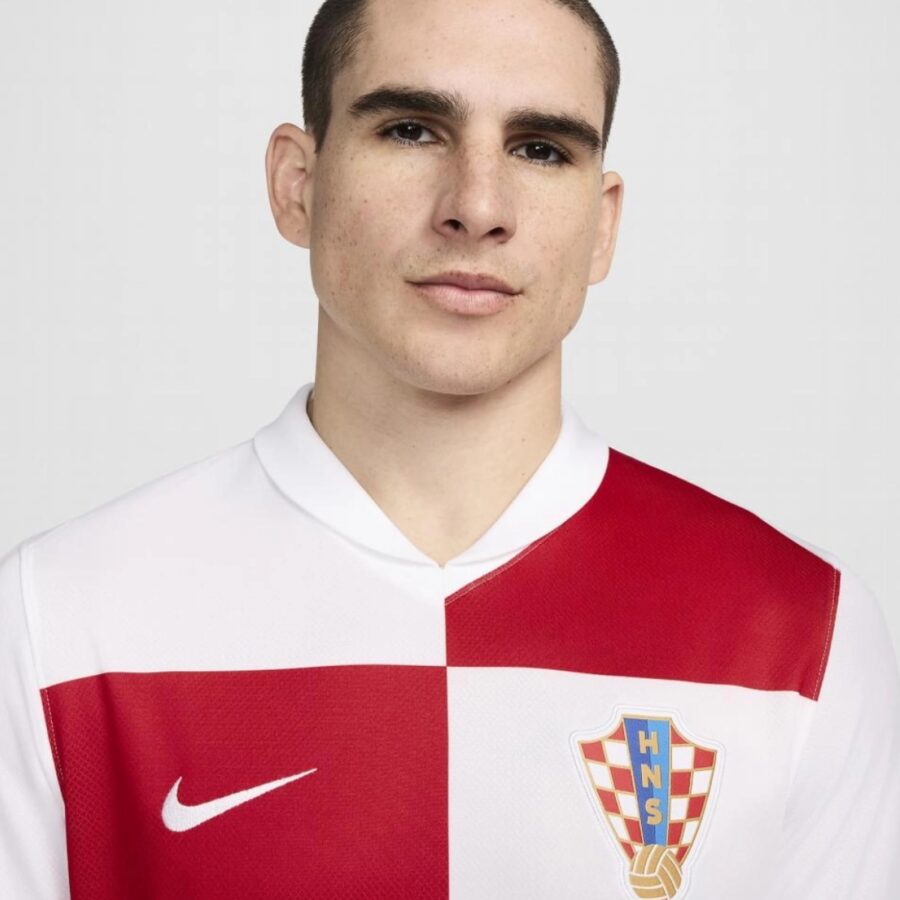 áo nike croatia 2024 home jersey 'red white' fv1737-100