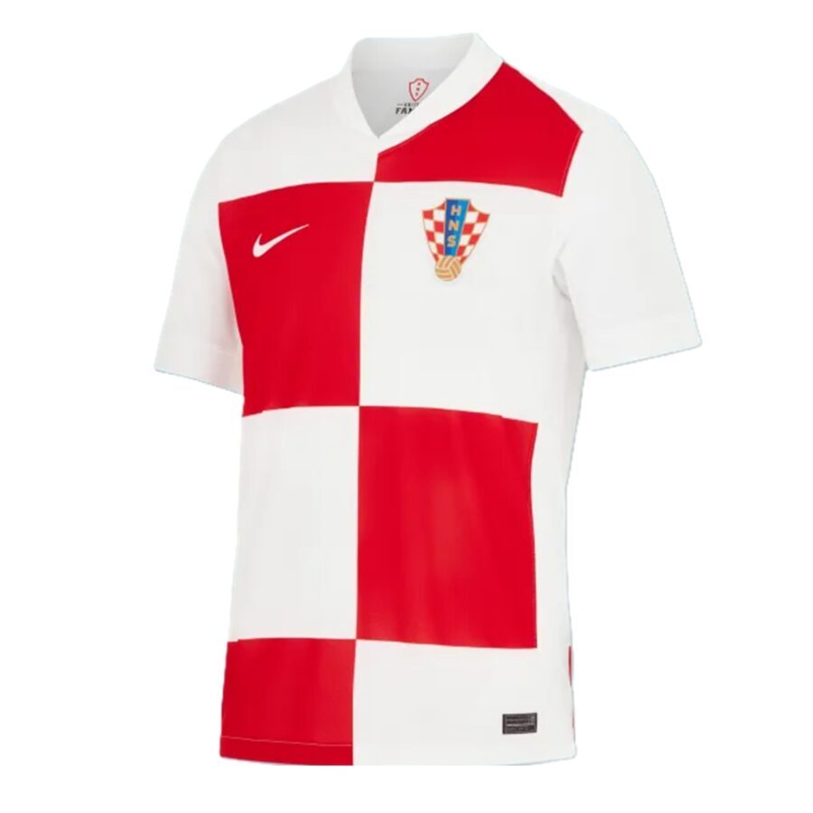 áo nike croatia 2024 home jersey 'red white' fv1737-100