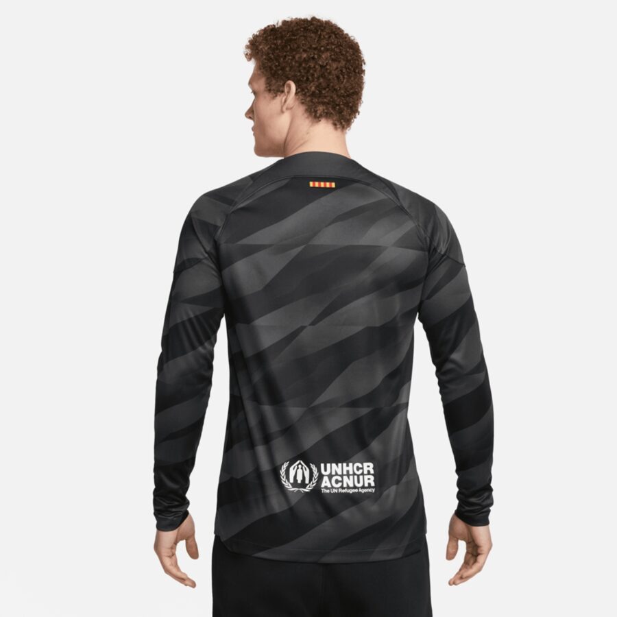 áo nike fc barcelona 2324 stadium goalkeeper 'black' dx2635-061