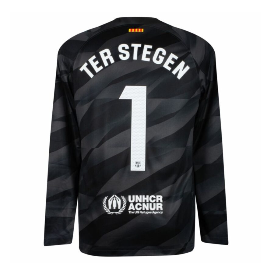 áo nike fc barcelona 2324 stadium goalkeeper 'black' dx2635-061