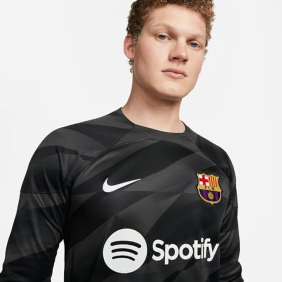 áo nike fc barcelona 2324 stadium goalkeeper 'black' dx2635-061