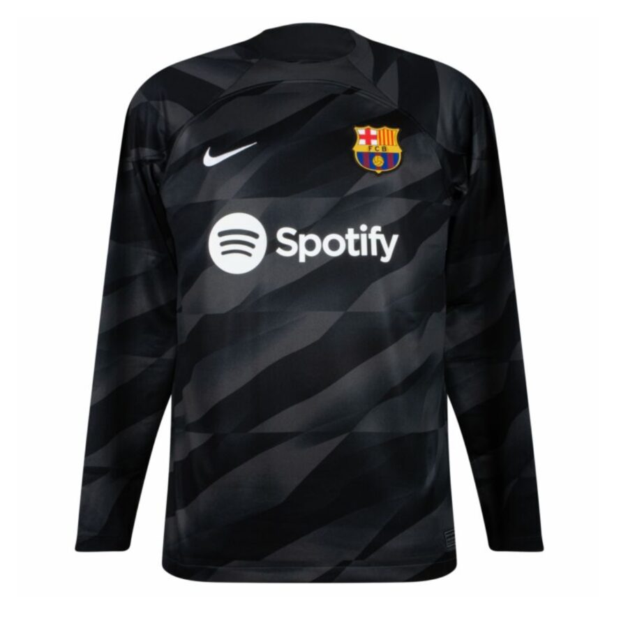 áo nike fc barcelona 2324 stadium goalkeeper 'black' dx2635-061