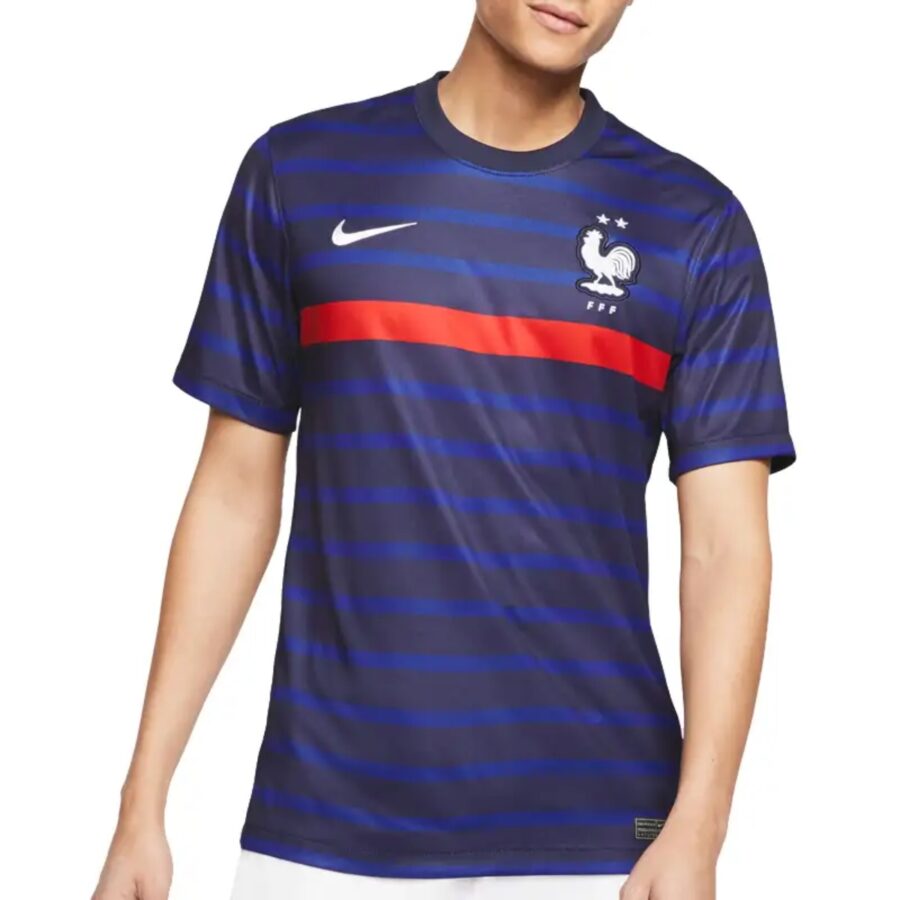 áo nike france nike home shirt 'blue' cd0700-498
