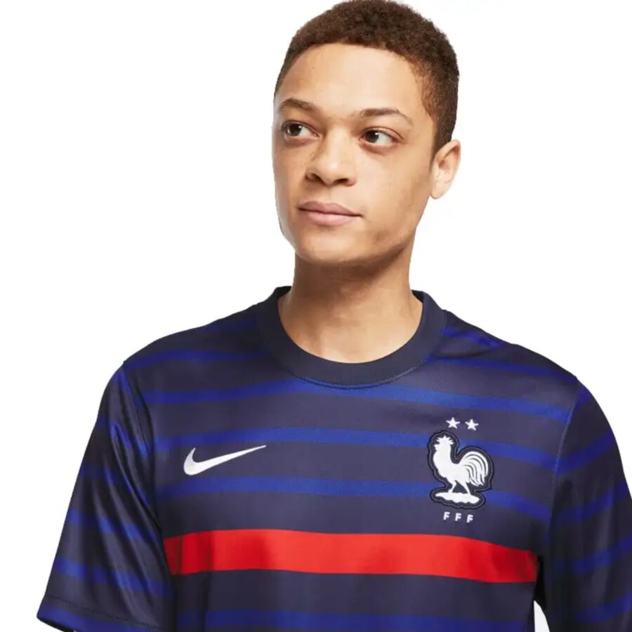 áo nike france nike home shirt 'blue' cd0700-498