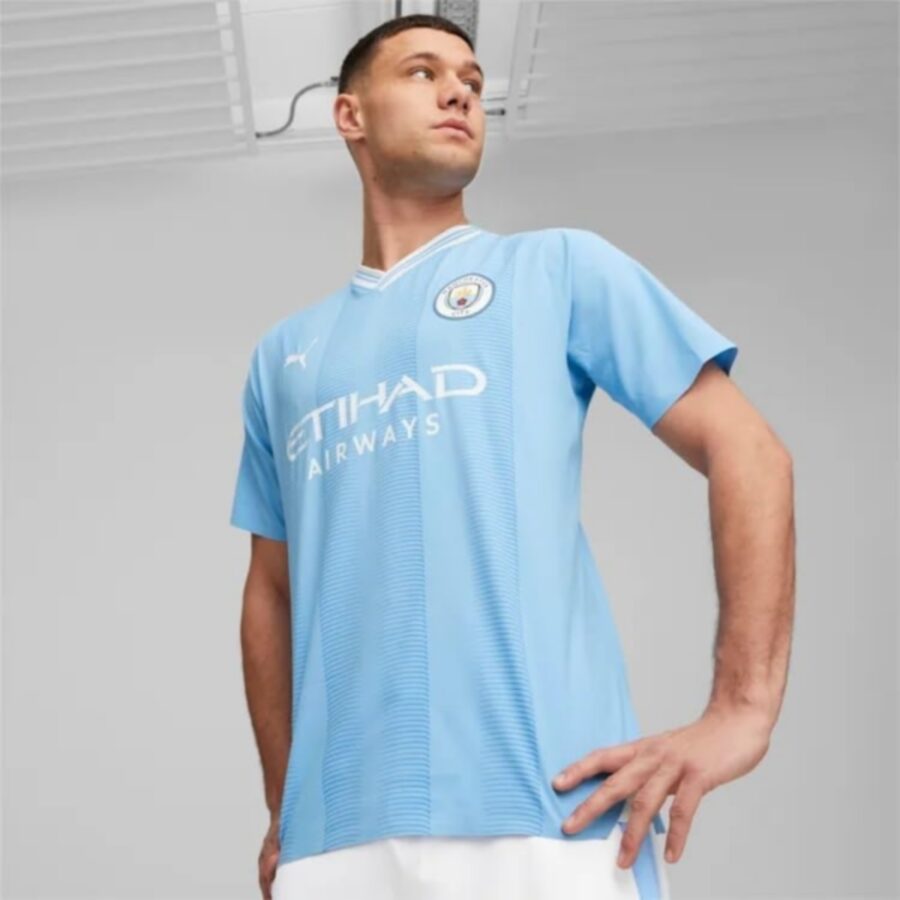 áo puma manchester city 2324 authentic home jersey ‘light blue’ 770437-01