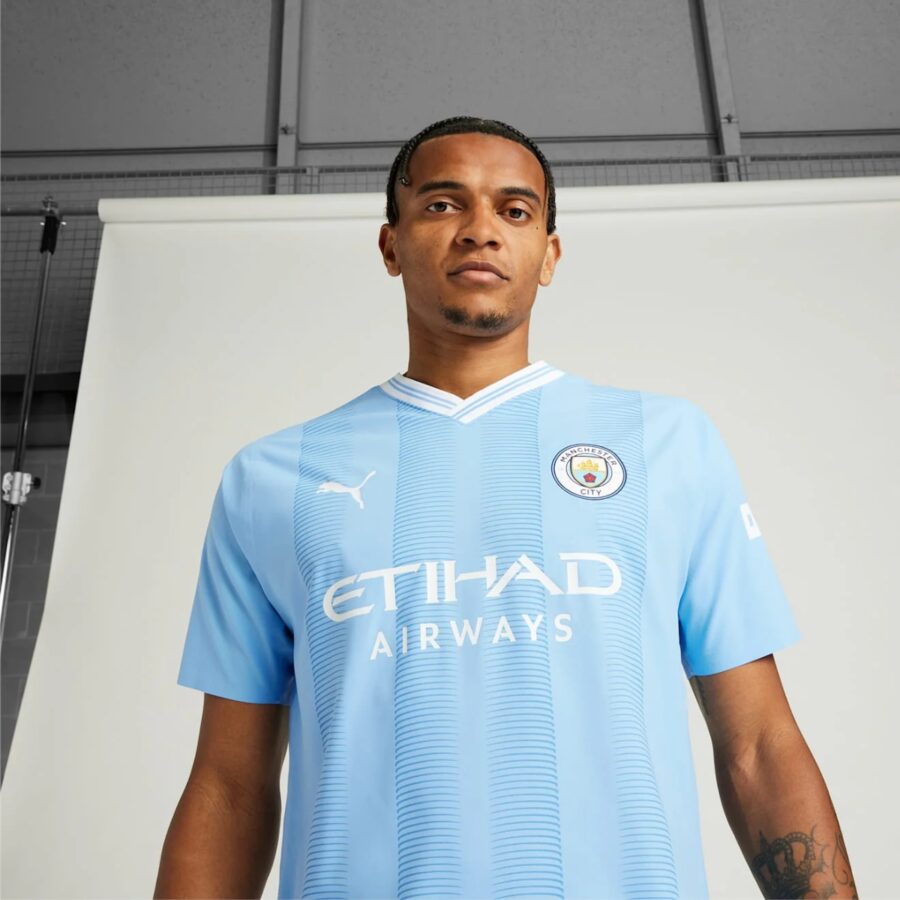 áo puma manchester city 2324 authentic home jersey ‘light blue’ 770437-01