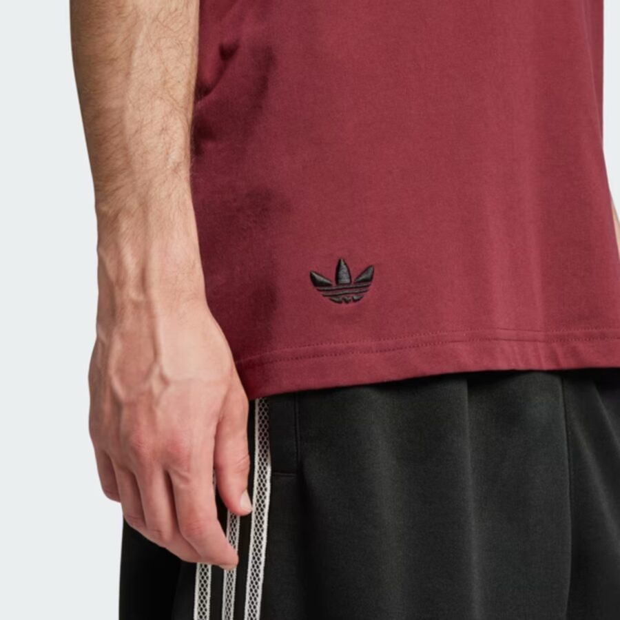 áo adidas t-shirt neuclassics nam 'shadow red' jc9934