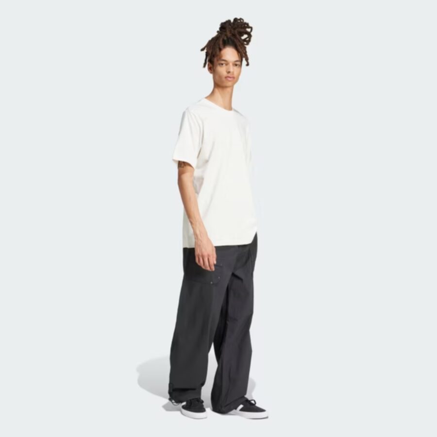 áo adidas t-shirt q12 monogram nam 'cloud white' jp4415