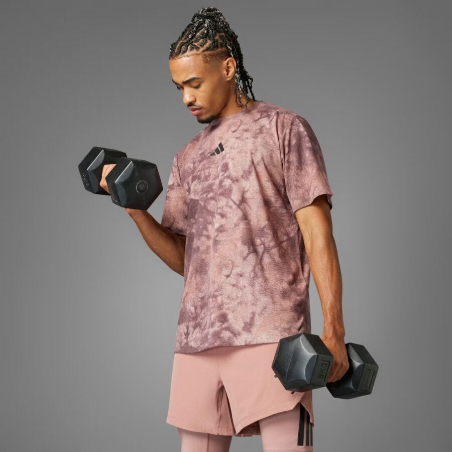 áo adidas thun graphic power hồng jp3341