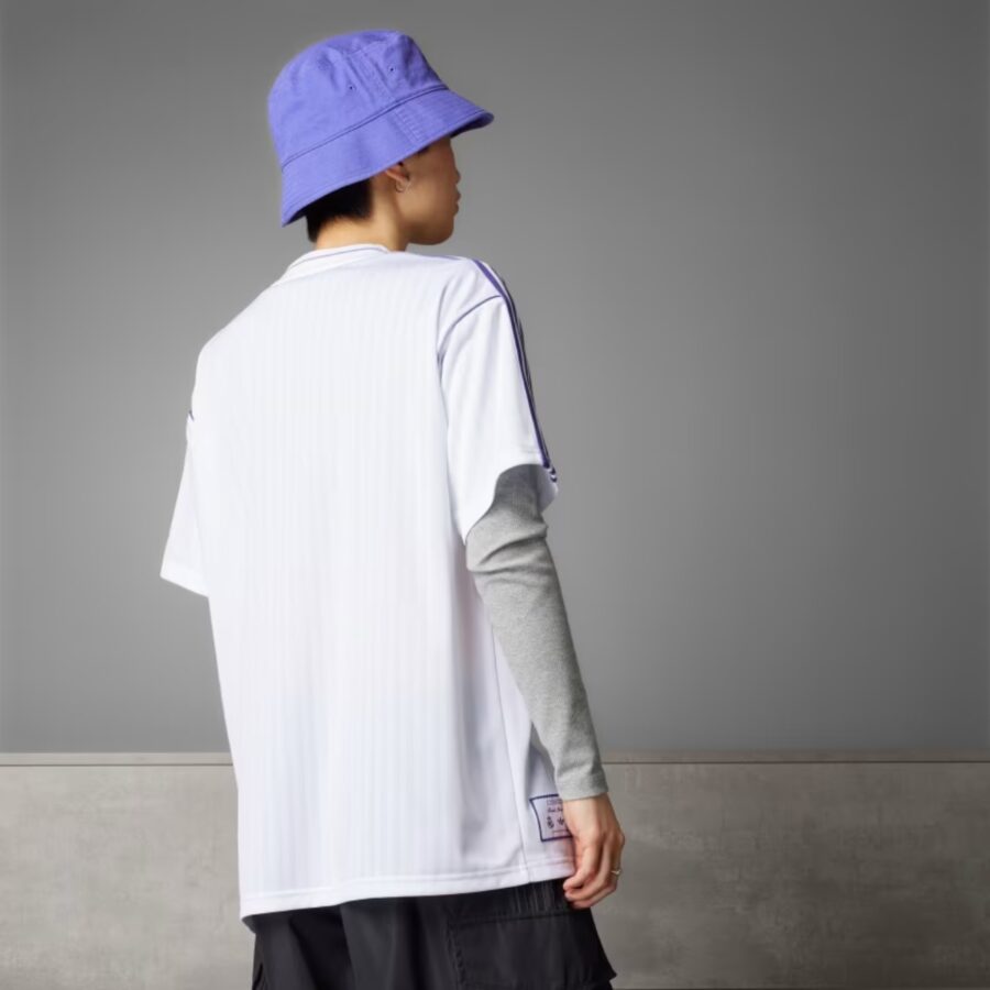 áo adidas jersey bóng đá real madrid terrace icons unisex 'white' jf2581