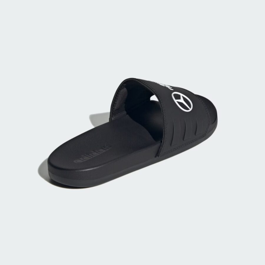dép adidas quai ngang mercedes amg petronas f1 adilette 'core black' jr1070