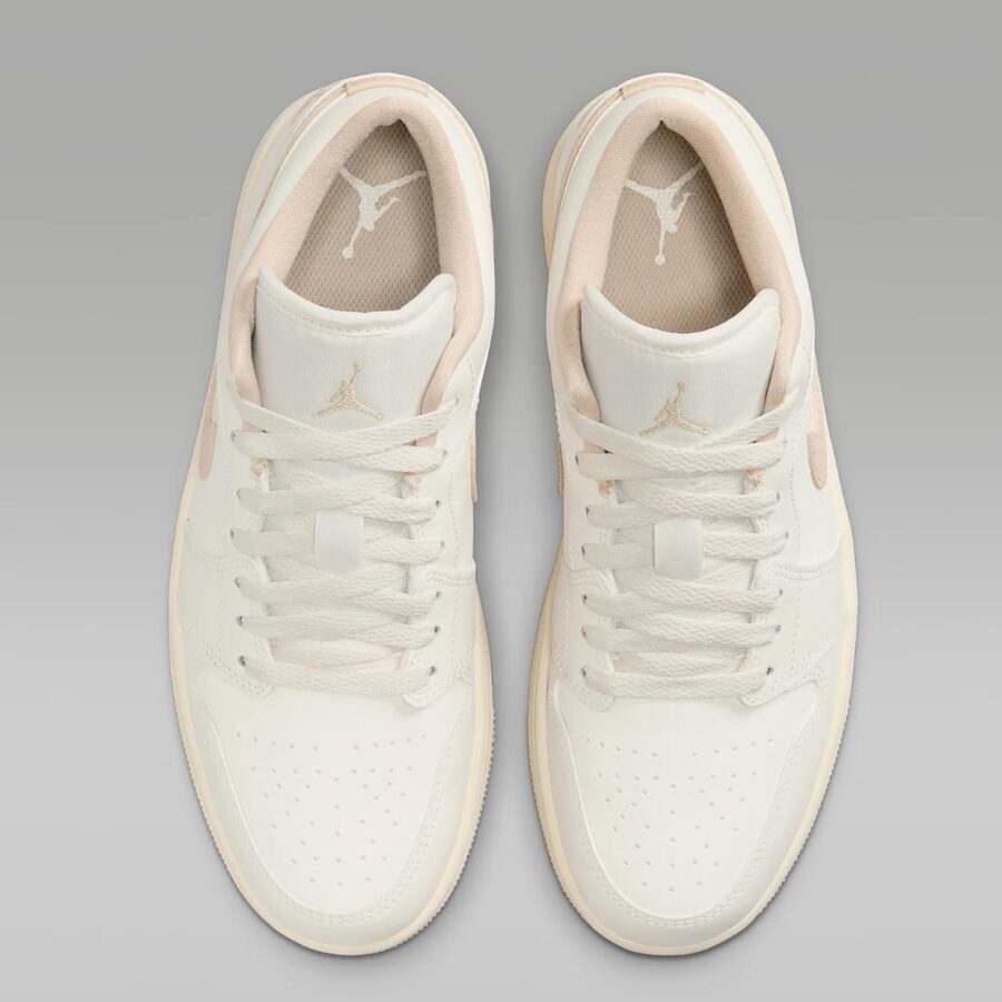 giày air jordan 1 low 'sail tan' dc0774-112