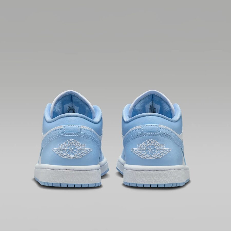 giày air jordan 1 low white aluminum dc0774-142