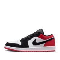 giày air jordan 1 low 'white black gym red' ib8971-106