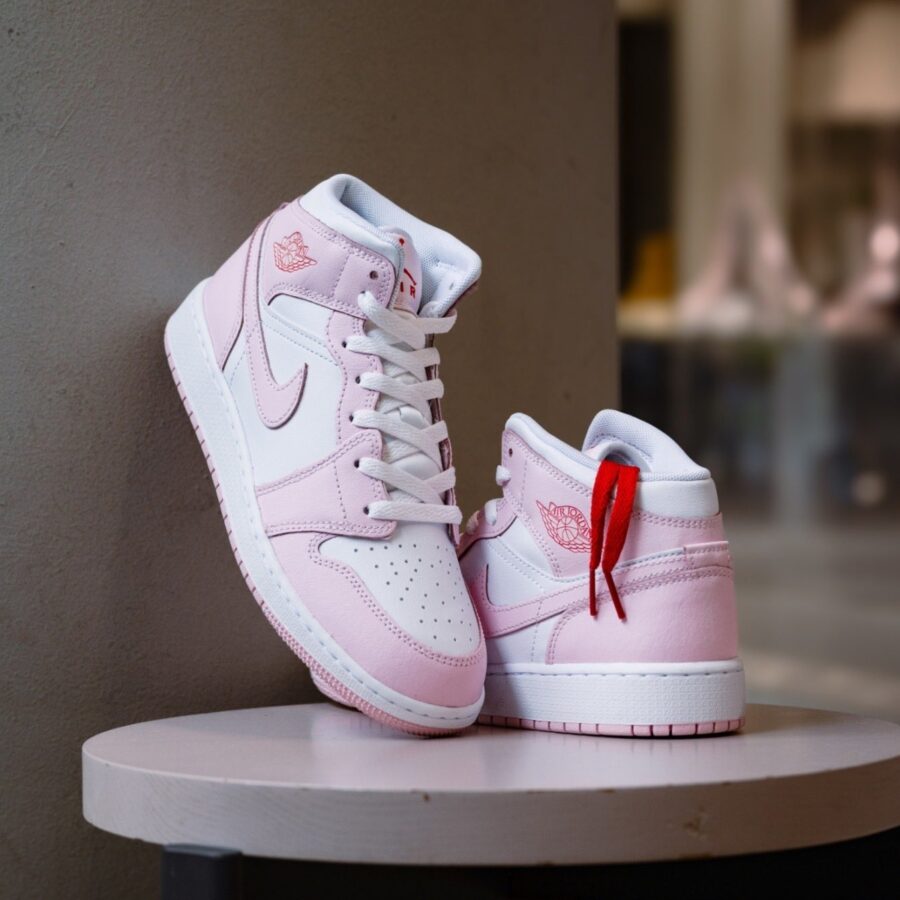 giày air jordan 1 mid 'valentine's day' (gs) dq8423-608