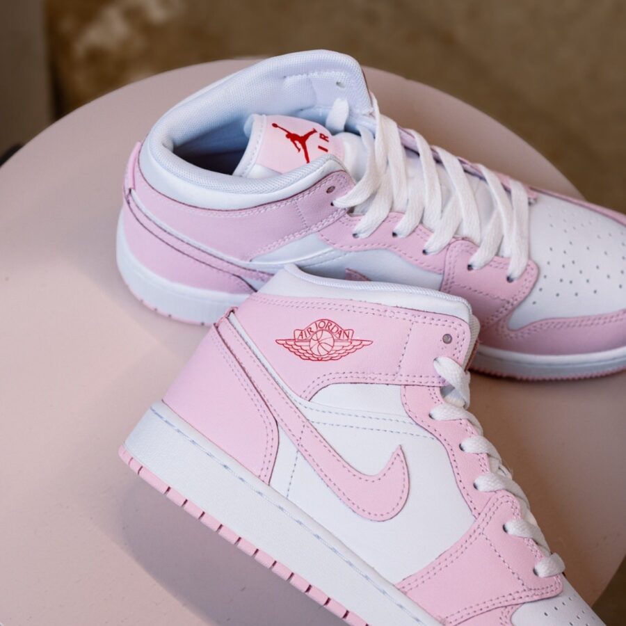 giày air jordan 1 mid 'valentine's day' (gs) dq8423-608